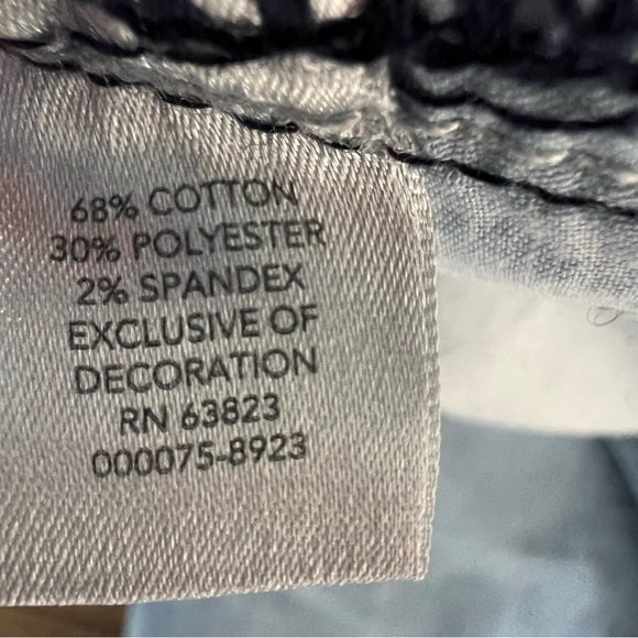 CJ Banks Women's Jeans Lighter Bedazzled Studded Crystal Pockets Plus Size 22W - Picture 6 of 9